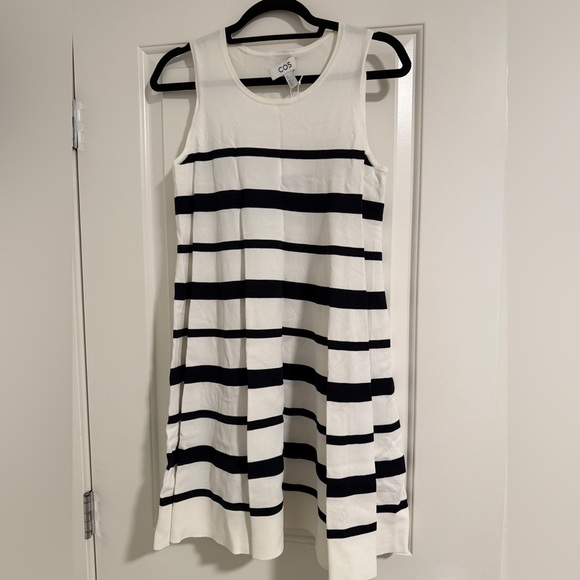 COS Stripe Sleeveless Knit Dress - Picture 3 of 5